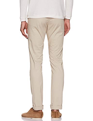 Image of Indian Terrain Men's Slim Casual Trousers