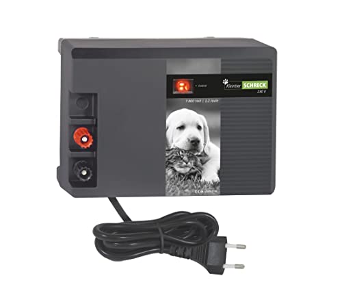 Weidezaungerät KleintierSCHRECK - 230 Volt - modernes Gerät speziell für die Kleintierhaltung - Made in Germany
