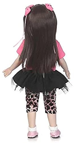 MWKL 18inch 45cm American Princess Girl Puppe Voller Vinylkörper Reborn Babys Puppen Süße Mädchenpuppe für… – Bild 3