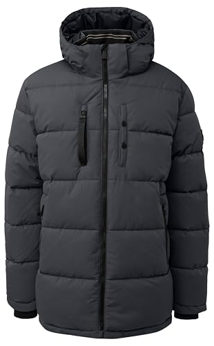 Veste d'extérieur homme s.Oliver 2172431 manteau noir pour saison fraîche