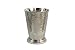 Hammered Mint Julep Cup - Nickel Plated - 12 oz