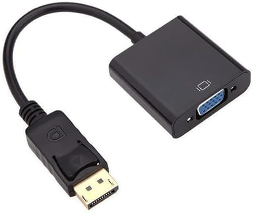 Fantia 6461A Displayport To Vga Adapter, Dp To Vga Converter Display Port Male To Vga Female Converter Cable Adapter thumb #2