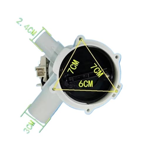 Pompe de vidange haute performance pour lave-linge compatible Bosch WD7205 - 3