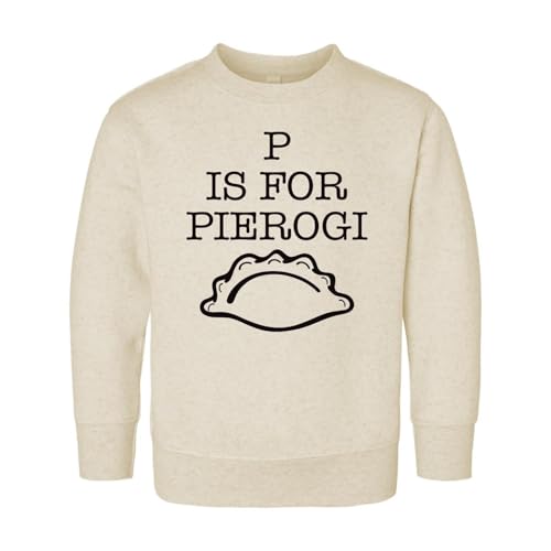 Voila Print P Is For Pierogi Onesie, Baby Bodysuit, Baby Shirt, Toddler Sweatshirt - Funny Retro Polish Outfit3