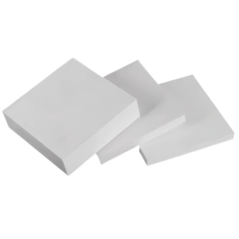 Hoja de ptfe blanca, hoja f4, placa de teflón, resistente a altas temperaturas, grosor del panel de teflón, 0,5, 1, 2, 3, 4 5 mm, (THICKNESS4 mm, 100 x 200 mm-1 unidades)