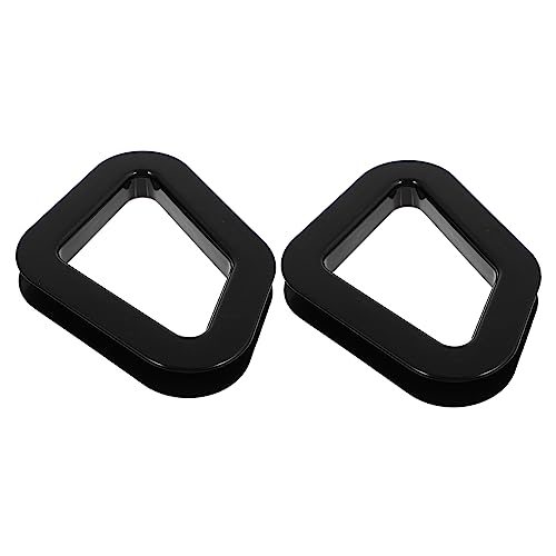 Generic 4pcs Chair Buckle Compatible Office Chair Computer Chair Gaming Speakers Accessories Black Plastic