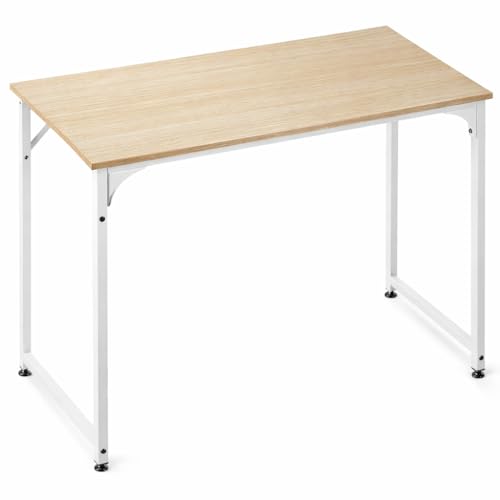 Mesa Escritorio u Oficina 80x40cm para Ordenador | Oficina Hogar Estudio | Estructura Metálica Fuerte | Diseño Moderno Minimalista | Escritorio Trabajo Compacto | Montaje Rápido y Estable
