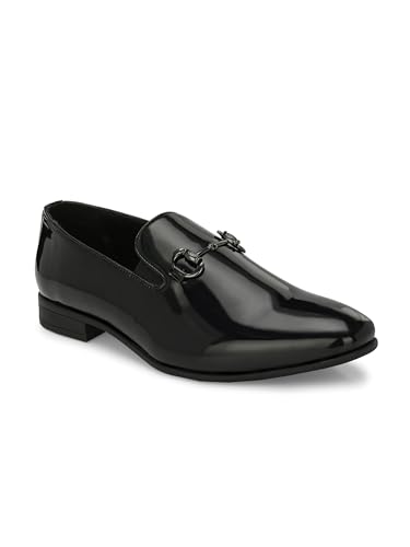 Image of San Frissco Men's Formal Loafers /Slip On Wearable Anti-Slip Leather Loafers for Office /Fashionable Loafers for Men