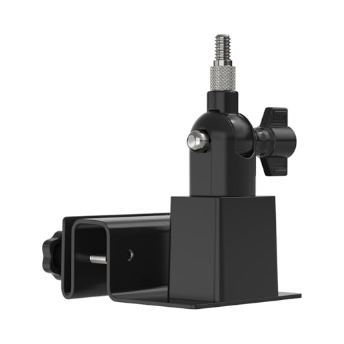 Holicfun Universal Solar Panel Gutter Mount Black