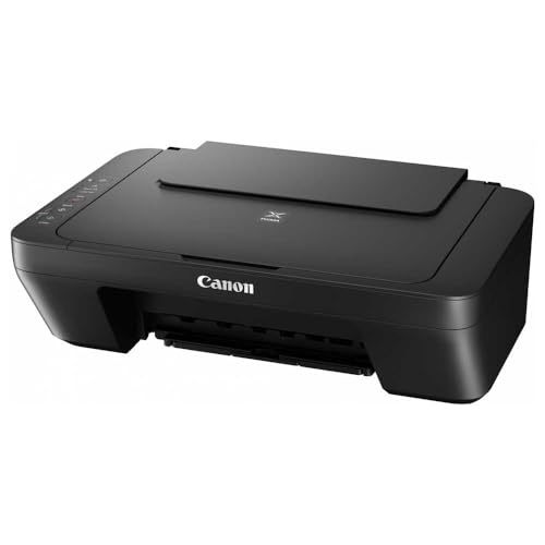Canon PIXMA MG2555S Drucker Farbtintenstrahl Multifunktionsgerät DIN A4 (Scanner, Kopierer, USB, 4.800 x 600 dpi), schwarz