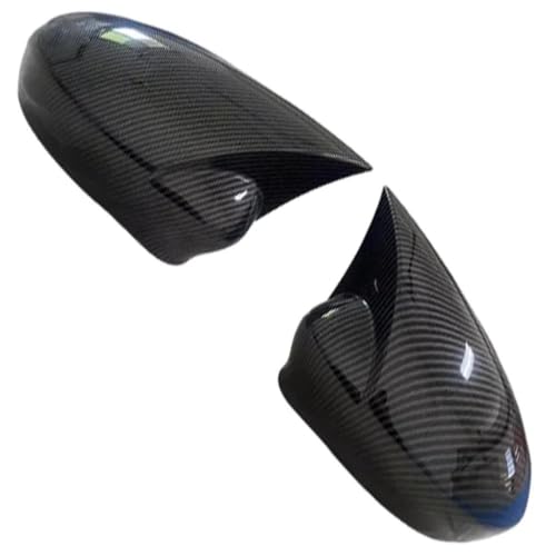 Coque rétroviseur Fiat 500 look carbone haut de gamme