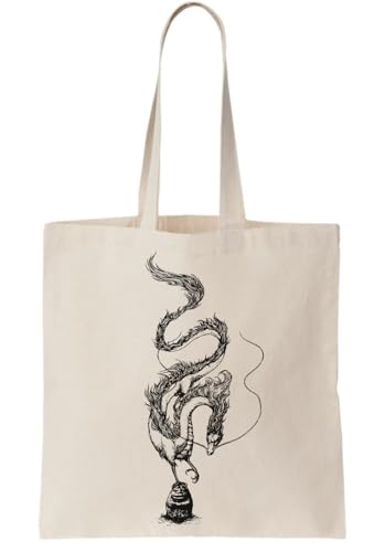 Functon+ Beau sac fourre-tout Haku en toile naturelle, beige, Taille unique