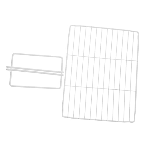 TOYANDONA Divisor de Congelador de Hierro Duradero Organizador de Rejilla para Frigorífico y Estante Separador Versátil para Alimentos y Almacenamiento Doméstico Restaurante y Tienda