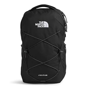 The North Face Jester Everyday Laptop Backpack – Commuter Daypack, Water Repellent, Laptop Sleeve, TNF Black-NPF, One Size