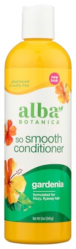 Alba Botanica So Smooth Conditioner, Gardenia, 12 Oz