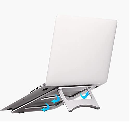 Supporto pieghevole portatile regolabile in alluminio pieghevole per