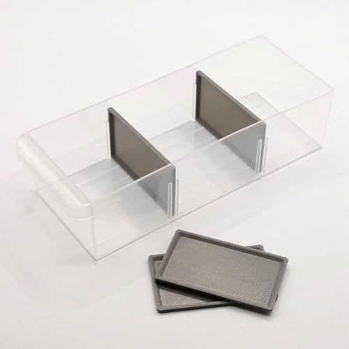 30 Stück Ersatz Trenner Trennwand passend für Stanley Kleinteilemagazin 1-93-980 1-93-981 Grau - Sortimentskasten Organizer Ersatzteil - PrintBTW