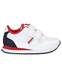 Machte in China Levi\'s Sportschuhe für Mädchen und Junge Levis VALE0003S Alex Mini 0122 WHT Navy Schuhgröße 27 EU