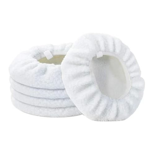 Lot de 5 tampons polissage 25 cm (10 pouces) for polisseuse voiture, lustreuse et cireuse