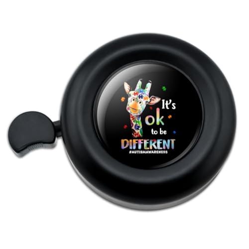 Graphics & More Autism Awareness Giraffe Bicycle Handlebar Bike Bell