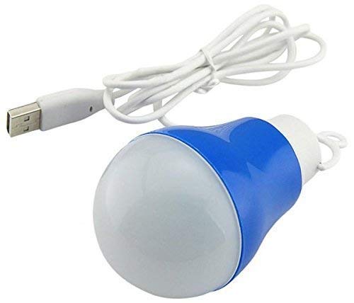 Ekon Bright Mini Portable USB LED Bulb 5W with Hook For Power Bank Laptop PC Studying Writing Reading Camping Trekking Lamp Light Home Office Indoor Outdoor (B08SQL7CSJ) Amazon Price History, Amazon Price Tracker