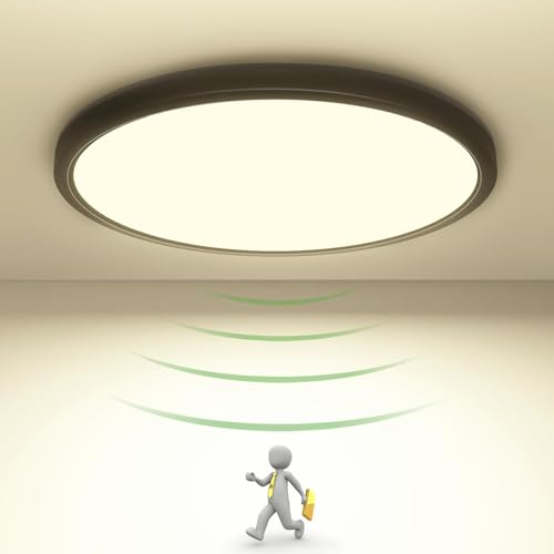 Sentasi LED Deckenleuchte Mit Radar Sensor - 18W, 5000K, 1800lm Für Flur & Garage