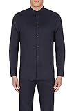  Armani Exchange Regular, Sur Ton Embroidered Logo Camisa, Navy, Extra Large de los Hombres