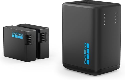 Image of GoPro Dual Battery Charger + 2 Enduro Batteries (HERO13)