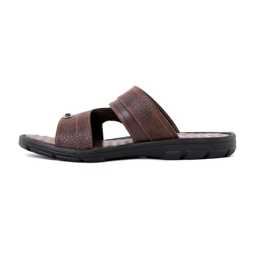 Image of Khadim's 3561274 Lightweight Durable Extra Soft Trendy Premium Stylish Casual Slip-On Sandals | Floaters For Men