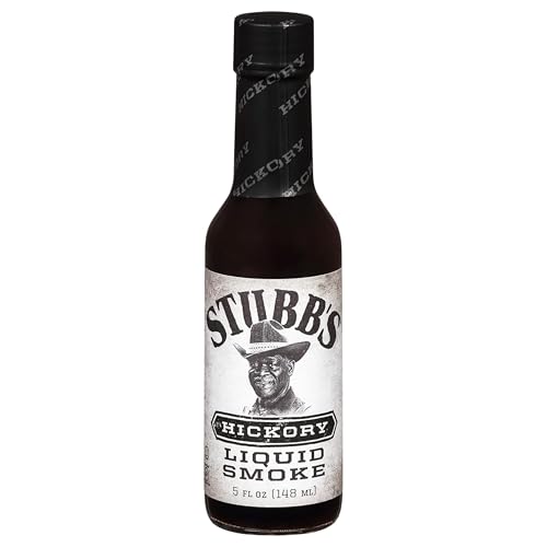 Stubbs - Liquid Smoke Hickory - Salsa con Aroma de Humo para Carnes, Asados y Barbacoas - Pack Laborawi (2 x 148ml)