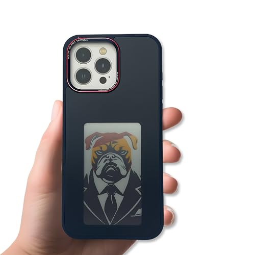 Image of Auxxy Magic Cover 2.0 for iPhone 15 Pro with Upgraded Display (Blue)