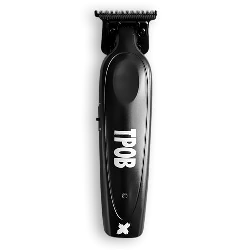 TPOB X Digital Brushless 7200rpm Professional Hair Trimmer Hair Clippers for Men, Psycho Zero Gapped T-Blade Trimmer Cordless Rechargeable Edgers Clippers