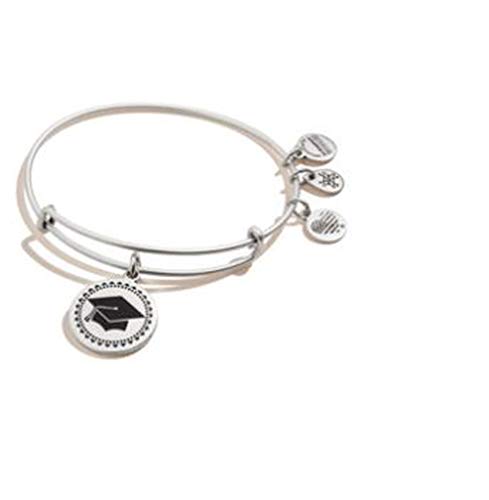 Alex and Ani Class of 2020 Bangle Bracelet Silver One Size