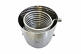 Stainless Steel 10' Condensing Coil Bucket- SS304- Various sizes- 1/2', 1/4' - USAlab