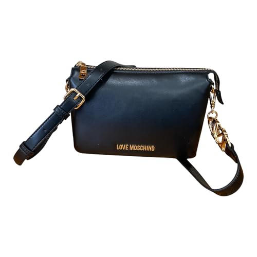 Sac d'épaule Love Moschino JC4075 sac à main chic à triple compartiment zippé