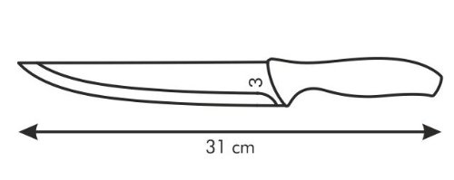 Tescoma Carving Knife Cm 18 Sonic, Assorted, 37.2 x 2 x 6.5 cm