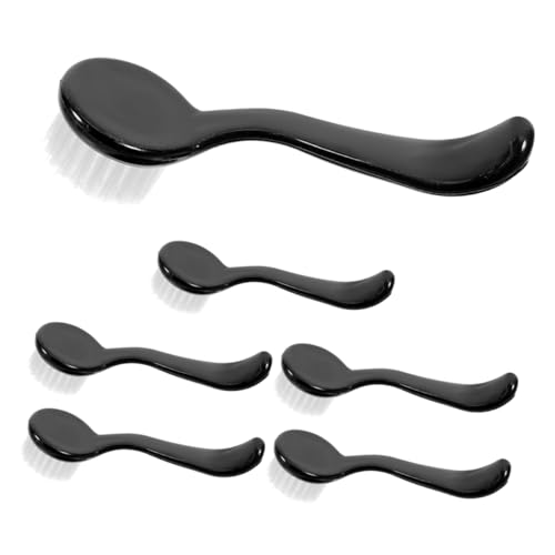 FRCOLOR 6-piece Face Brush for Women Facial Cleansing Exfoliating Home Beauty Tool Gentle Face Scrubber Skin Care Essentials