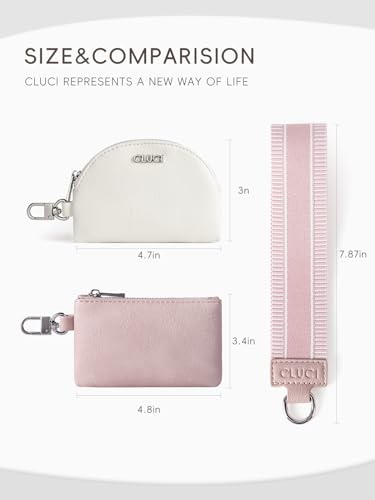 CLUCI Quilted Duffel Bag for Women Bundkes with Keychain Wallet for Women3