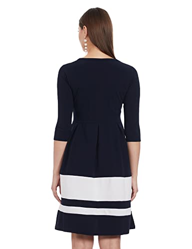 Image of LookMark Cotton A-Line Knee-Length Women's Dress