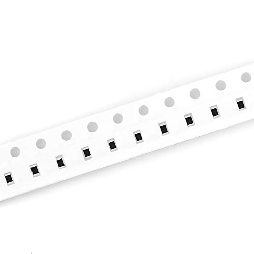 Chanzon Kit de resistores SMD 0603 1200pcs 0-10M Ω ohm 60 valores 1/10W 0,1W ± 1% Tolerância Filme g