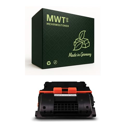Toner CF281X 81X haute capacité Mehrwegtoner pour des impressions nettes sur M605 et M606
