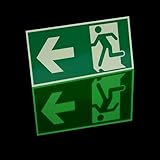 Zoom IMG-2 cartelli uscita di emergenza segnale Zoom IMG-2 cartelli uscita di emergenza segnale