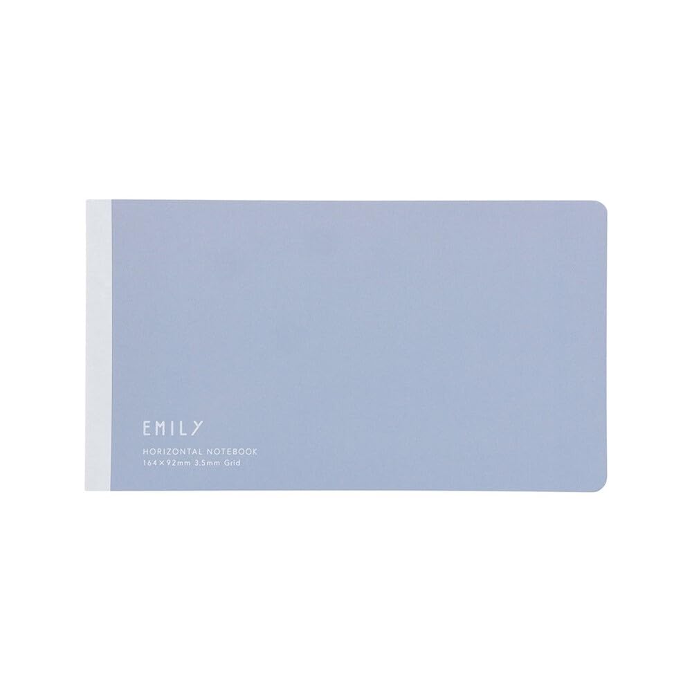 Amazon | キングジム ノート エミリー 横長ノート ブルーグレー