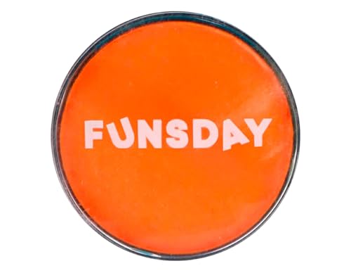 FUNSDAY Pintura facial y corporal naranja 18,8g