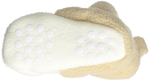 Luvable Friends Unisex Baby Cozy Fleece Booties, Cream Tan, 6-12 Months #TOP5