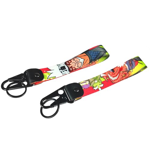 Image of 1Pack Anime Keychian,Japanese Culture Motorcycle & Auto Key Tags Jet Tag for Car Scooter Keys (AK-9-02-A)