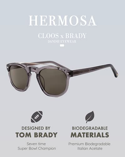 Image of Christopher Cloos x Brady Hermosa Polarized Biodegradable Sunglasses