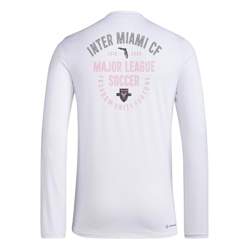 adidas Men's Inter Miami Cf MLS Long Sleeve T-Shirt2