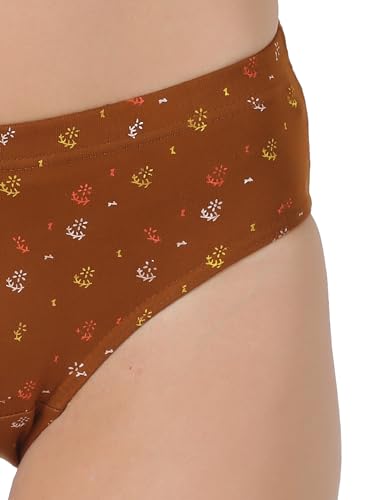 Image of Dollar Lehar Super Combed Cotton Women's Printed Hipster Panty - Actual Print May Vary