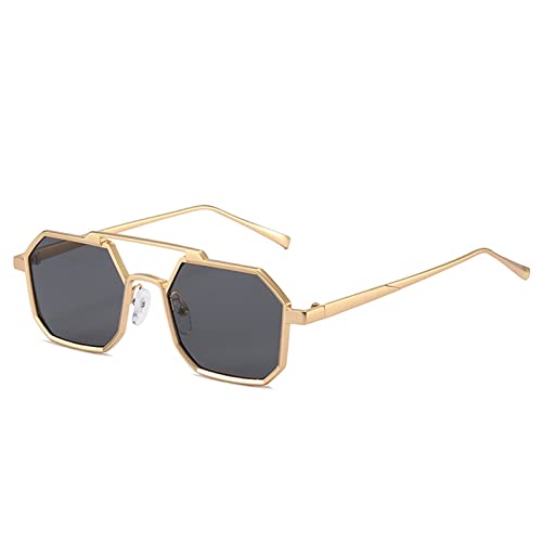 Lunettes de soleil de tir de rue monture carrée tendance streetwear
